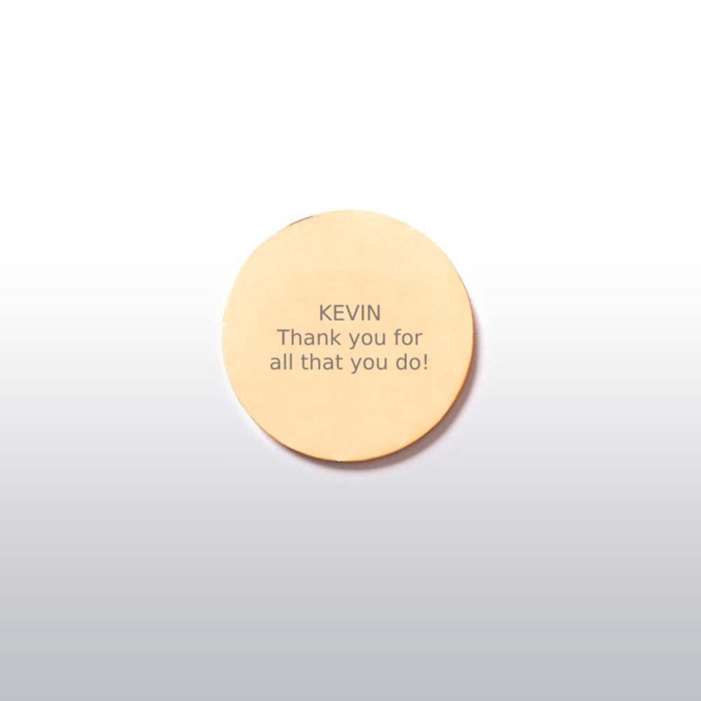View larger image of Pocket Appreciation Token - Gold
